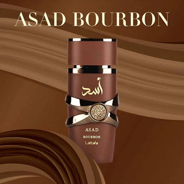 Lattafa Asad Bourbon for Unisex Eau de Parfum Spray,
