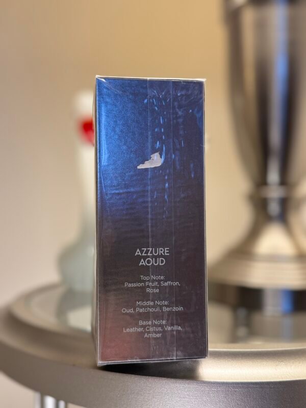 Azzure Aoud Eau de Parfum | Luxury Oud Fragrance with Saffron, Rose & Leather